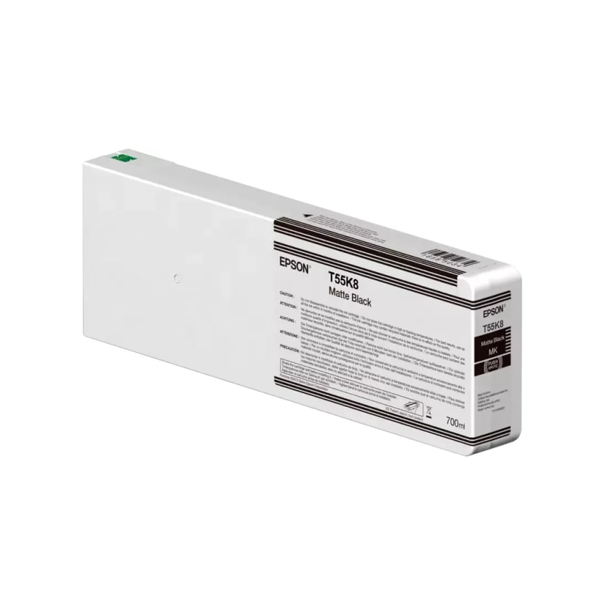 CARTUCHO EPSON T55K8 MATTE BLACK HDX-HD 700ML