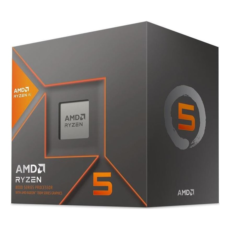 Procesador AMD Ryzen 5 8600G AM5 4.3GHz AI 8 Núcleos 100-100001237BOX