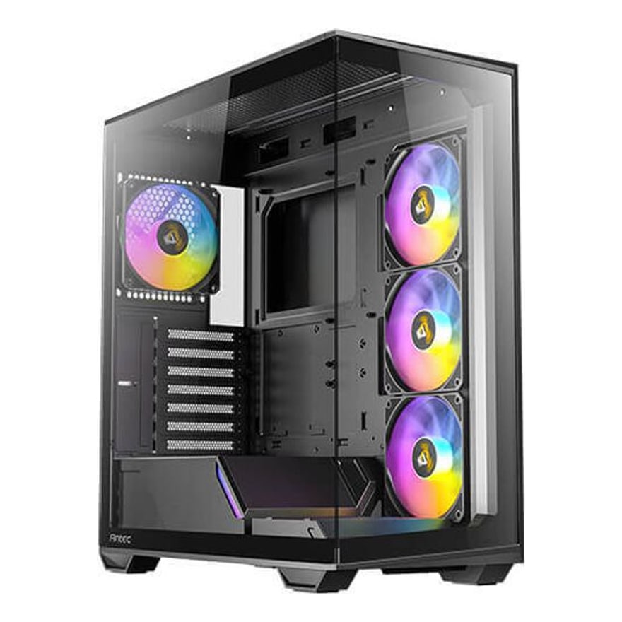 Case Antec C3 Mid Tower Black ARGB 3X120MM Right Side 1X120MM Rear