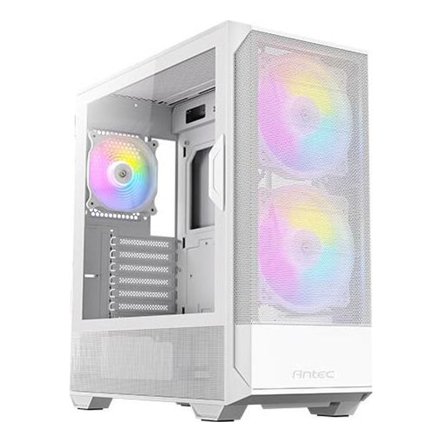 Case Antec NX416L White Mid Tower ARGB 2X1600MM Front 1X120MM Rear