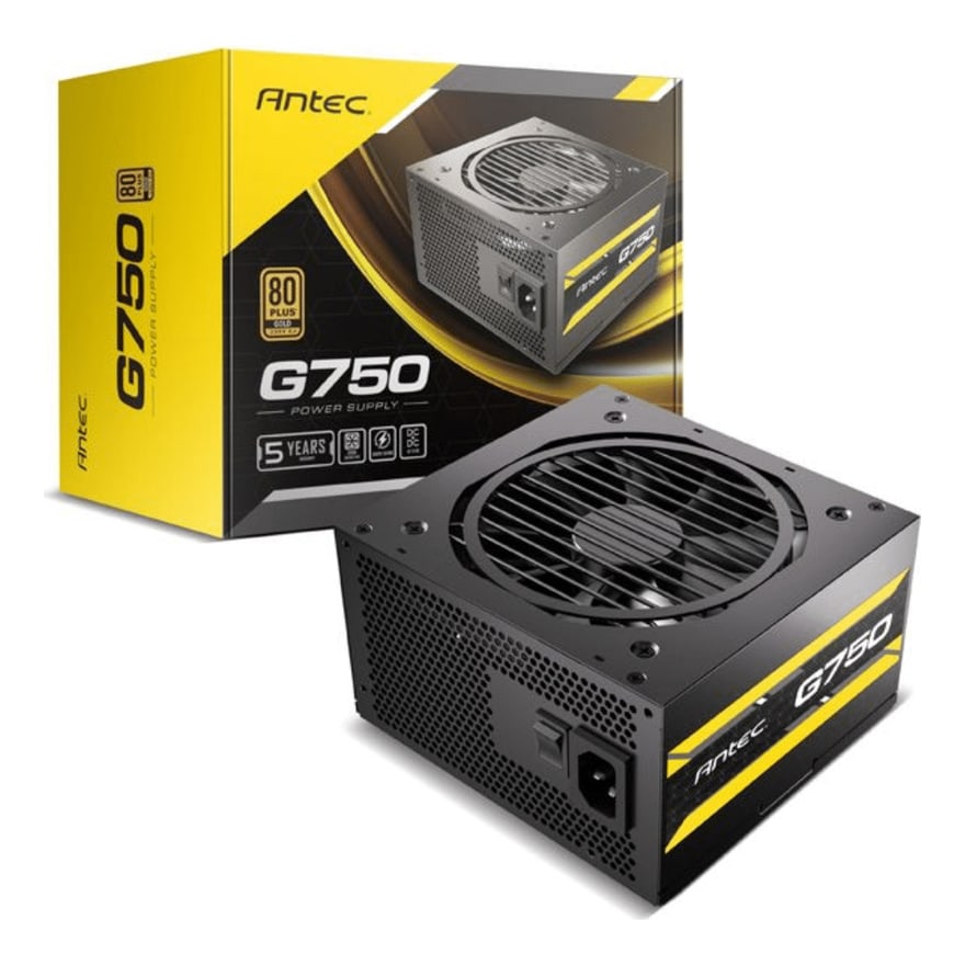 Fuente Antec Fuente de Poder G750 750W 80PLUS Gold Semimodular