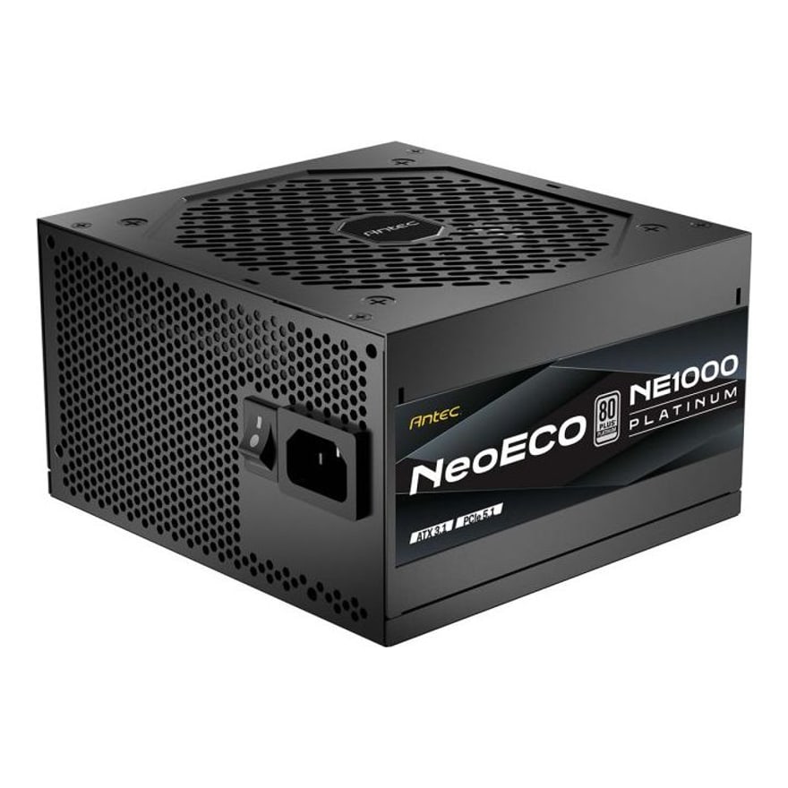 Fuente de poder Antec Neo ECO 1000W 80 Plus Platinium ATX 3.1 PCIE 5.1 Full Modeular