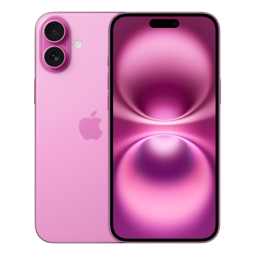 Celular Apple iPhone 16 128GB Alm Trasera 48MP Frontal 12MP 6.1 pulg. Pink