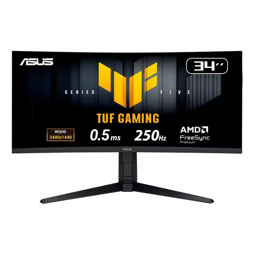 Monitor ASUS TUF Gaming VG34WQML5A 34PULG WQHD Curvo 250Hz 0.5MS HDMI Dport
