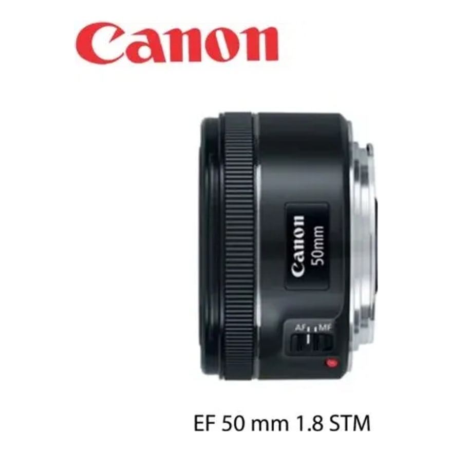 Canon Lente Fotográfico Standar EF50/1.8 STM o