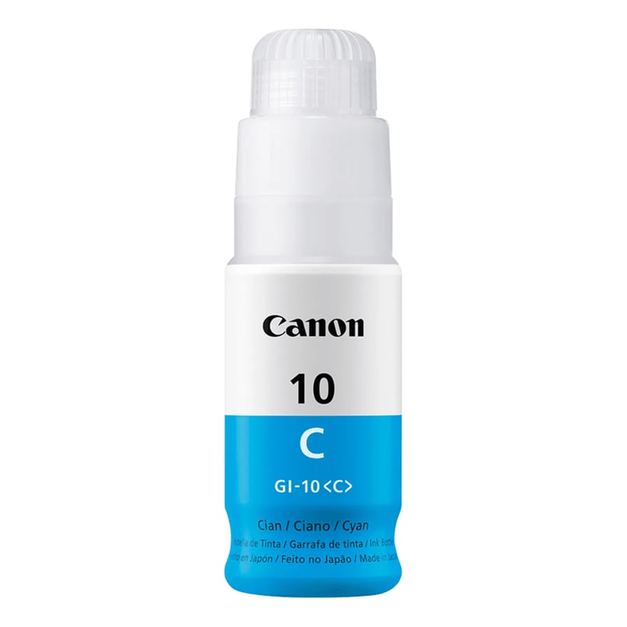 Botella de tinta Canon GI10C Cyan GM2010/G6010 7700 pág. GI10C