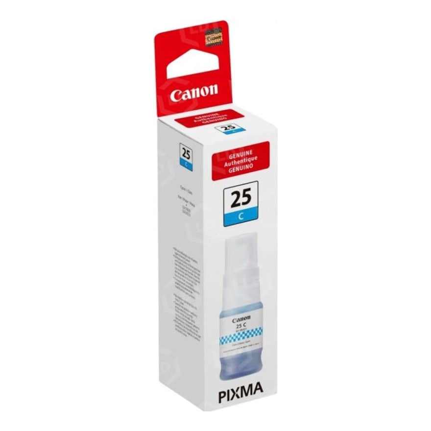 Tinta Canon GI-25 Cyan Maxify GX1020 G2010 GX2020 3000PAG 6314C001AA