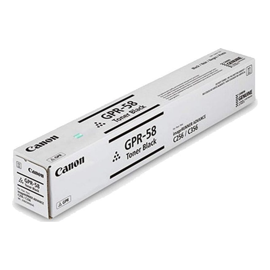 Tóner Canon GPR-58 Negro Rendimiento 23000 Páginas Ira C257IF/C357IF