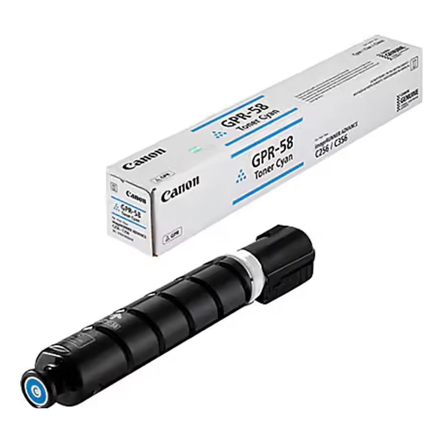 Tóner Canon GPR-58 Cyan Rendimiento 18000 Páginas Ira C257IF/C357IF