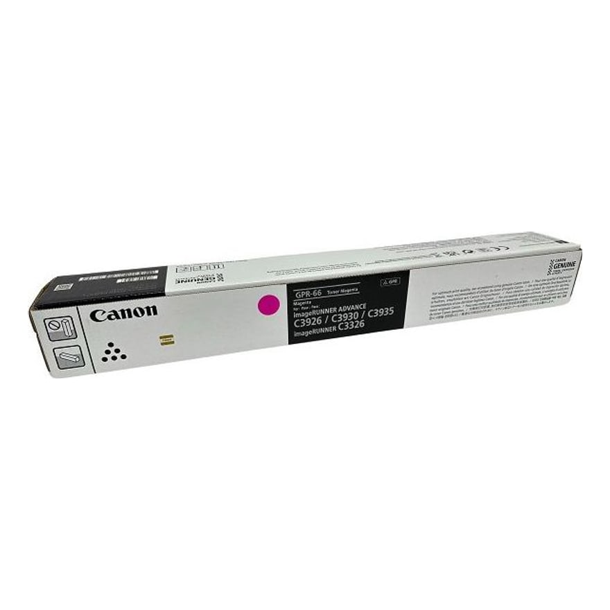Tóner Canon GPR-66 Magenta Rendimiento 25500 Páginas Ira C3326I