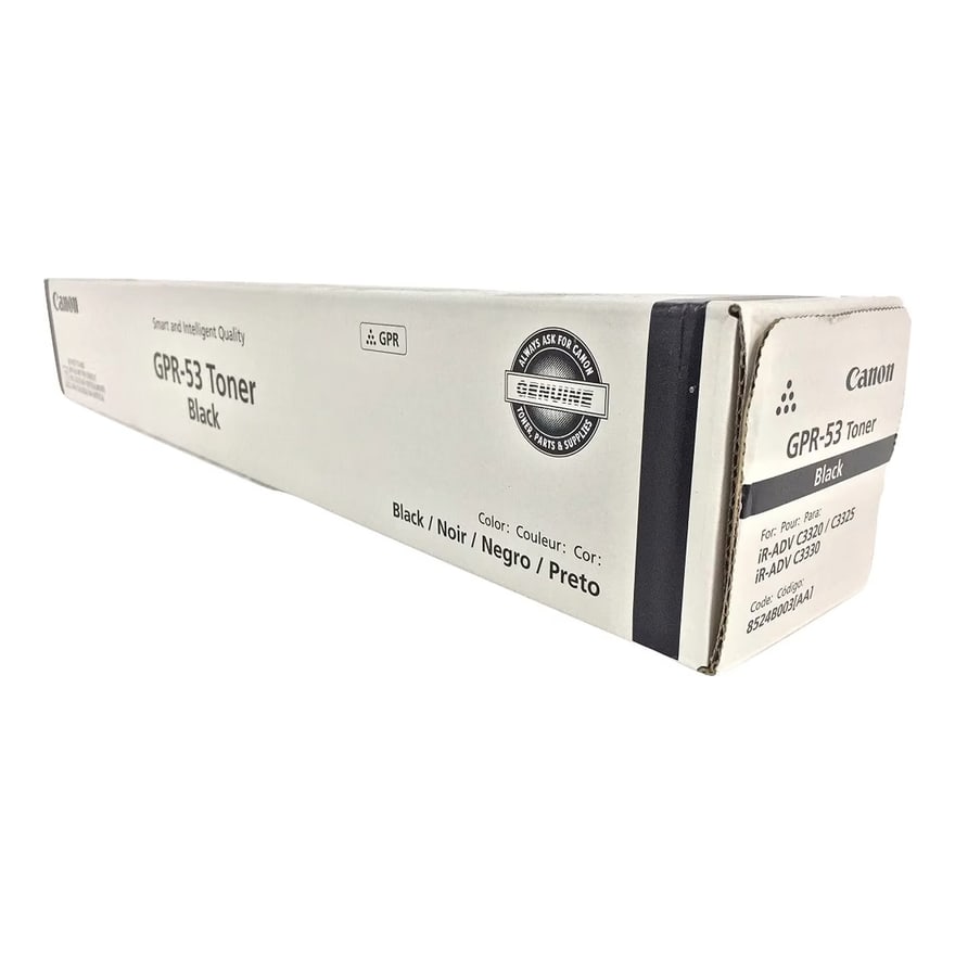 Tóner Canon GPR-53 Negro Rendimiento 36000 Páginas Ira C3226I