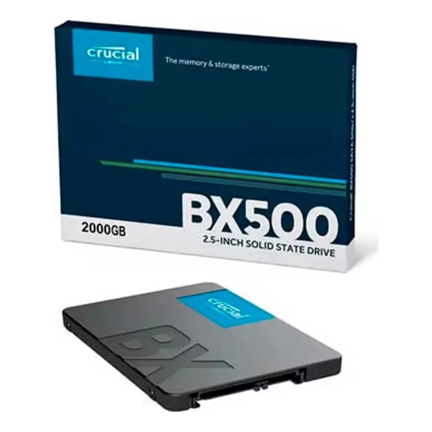 SSD Crucial BX500 2TB SATA III 6GB S 2.5IN CT2000BX500SSD1