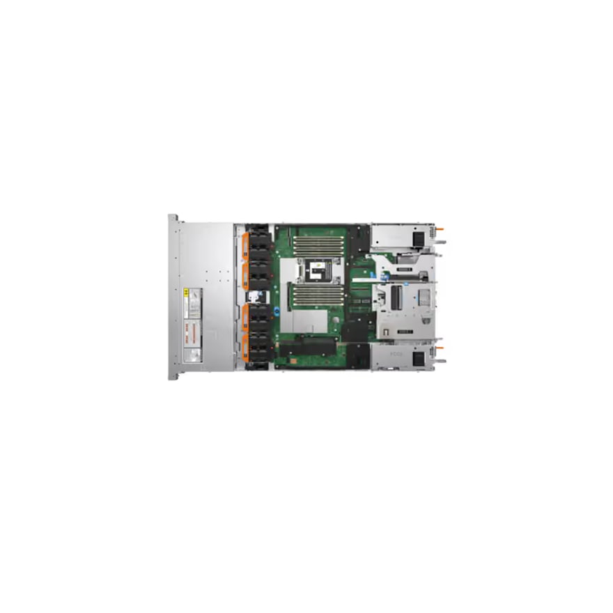 Servidor Dell R470 1U/XEON/6511P 16C Series 6P/16GB/480GB SSD SATA 2.5X10/H365I/1GB Qp-bt