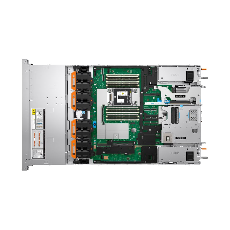 Servidor Dell R470 1U/XEON/6505P 12C Series 6P/32GB/2.4TB Sas 2.5X10/H365I/1GB Qp-bt