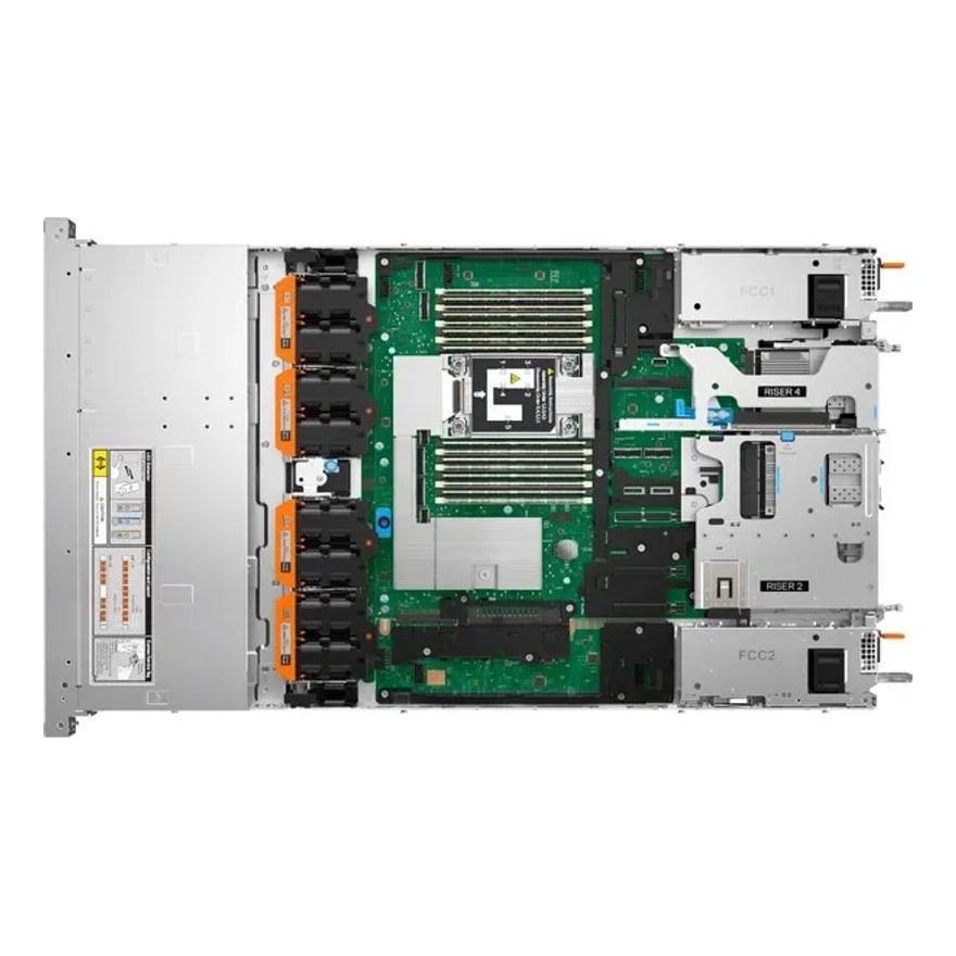 Servidor Dell R470/1U Xeon 6511P 6TH 4X32GB/480GB SSD H965I/3Y Psnbd
