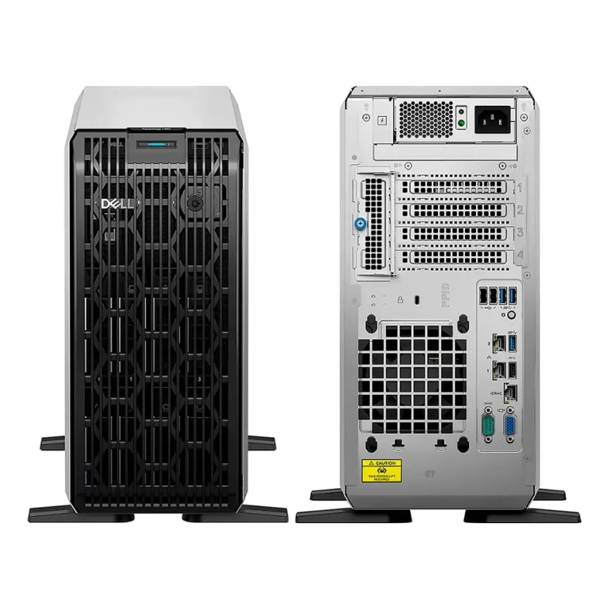 Servidor Dell Torre T360 Xeon 6353P/32GB/2TB HDD Perc H755/1Y PS Nbd (T360273-6353P132)