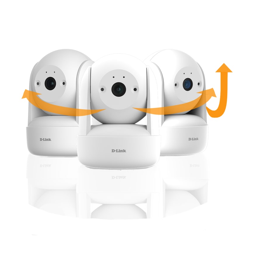 Cámara D-Link DCS-6501LH WiFi 2K Movimiento Horizontal - Vertical 355 Grados