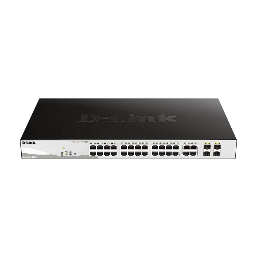 Switch D-Link 28-PORT Gigabit Smart Managed POE Switch DGS-1210-28MP