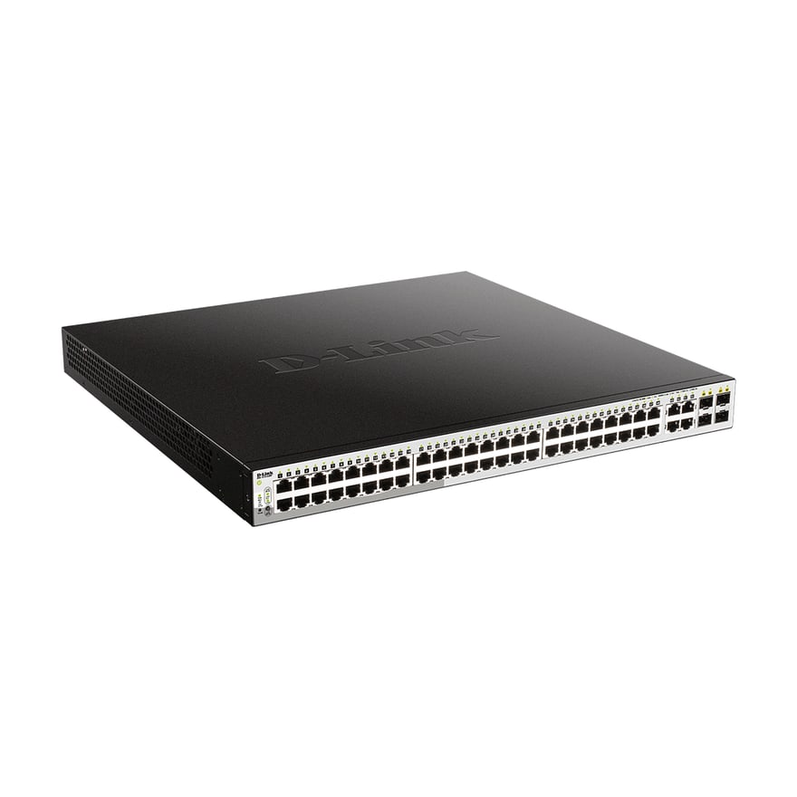 Switch D-Link Switch DGS-1210-52-L2- 48PTOS 10/100/1000 Gigabitpoe- 4PTOS SFP