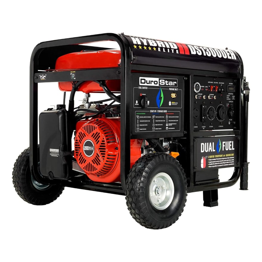 Generador Durostar Portátil DS4850EH 4850W Dual Fuel Gasolina