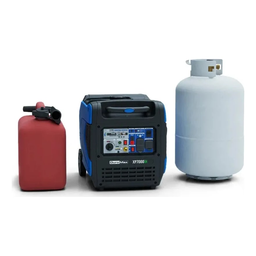 Generador Duromax Portátil Digital Inverter XP70001H Dual Fuel 7000W Propano