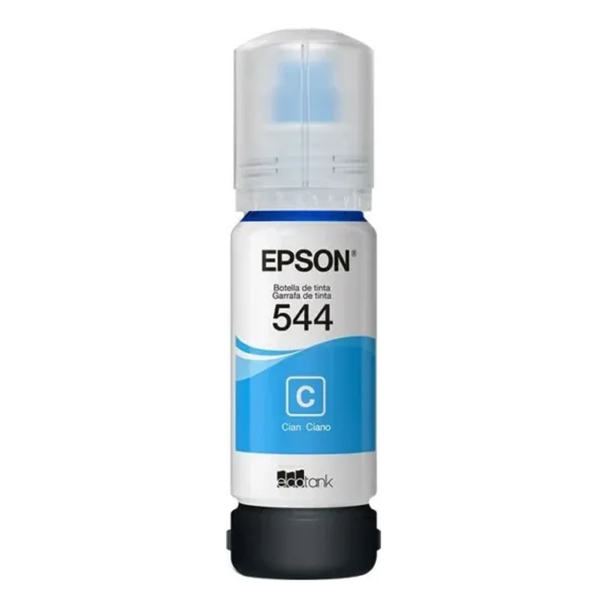 Botella de tinta Epson T544 Cyan L3110 L3150/L5190 7500 pág. T544220-AL