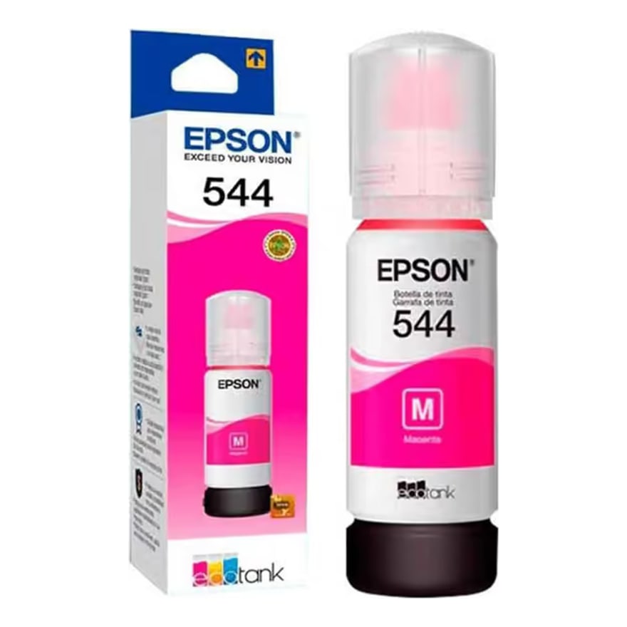 Botella de tinta Epson T544 Magenta L3110 L3150/L5190 7500 pág. T544320-AL