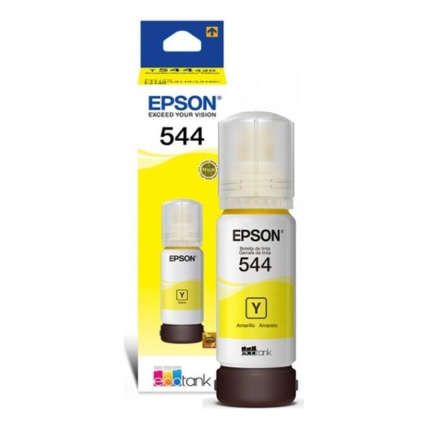 Botella de tinta Epson T544 Amarillo L3110 L3150/L5190 7500 pág. T544420-AL