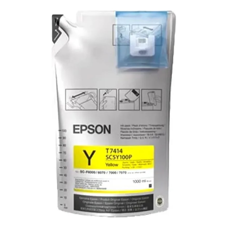 Tinta Epson T7414 Amarilla Ultrachrome DS F6200