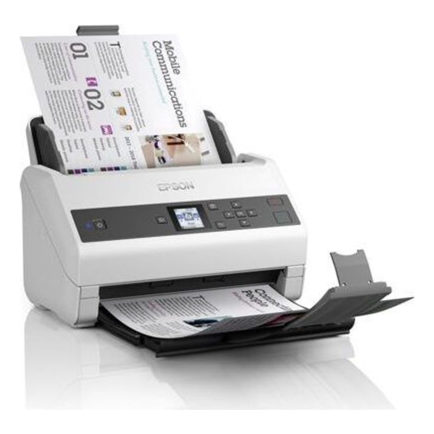 Escáner Epson DS-870 65PPM/130IPM ADF Duplex a Color USB