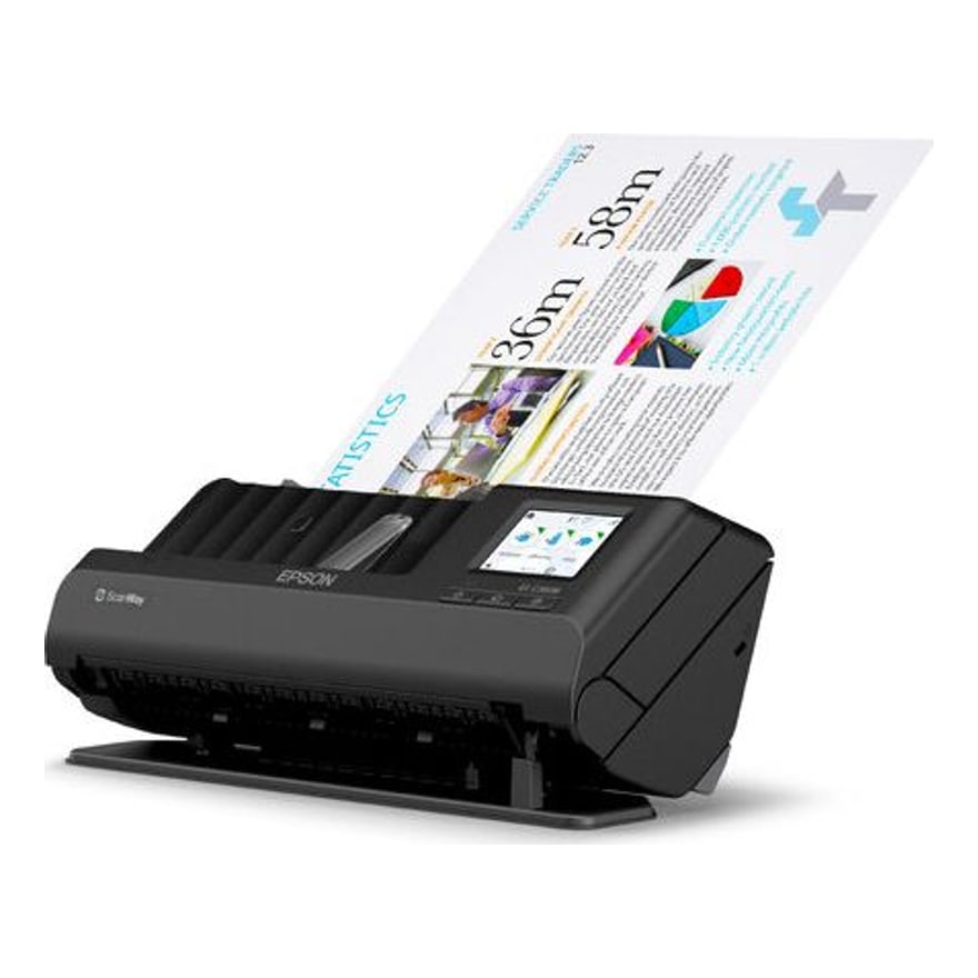 Escáner Epson ES-C380W Inalámbrico 30PPM 60IPM ADF WiFi USB B11B269201