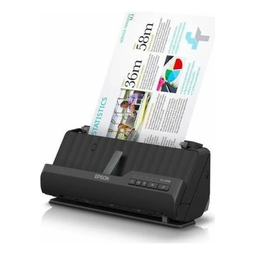 Escáner Epson ES-C320W Inalámbrico 30PPM 60IPM ADF USB B11B270201