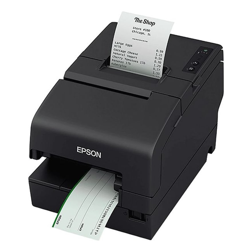 Impresora Epson TM-H6000VI Serial USB Ethernet ERC32B-43B Endoso sin Fuente