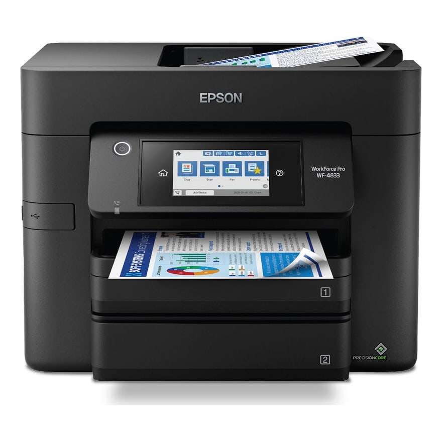 Impresora Epson Work Force Enterprise AM-C550 55PPM A4 Duplex ADF T08M C11CJ92201