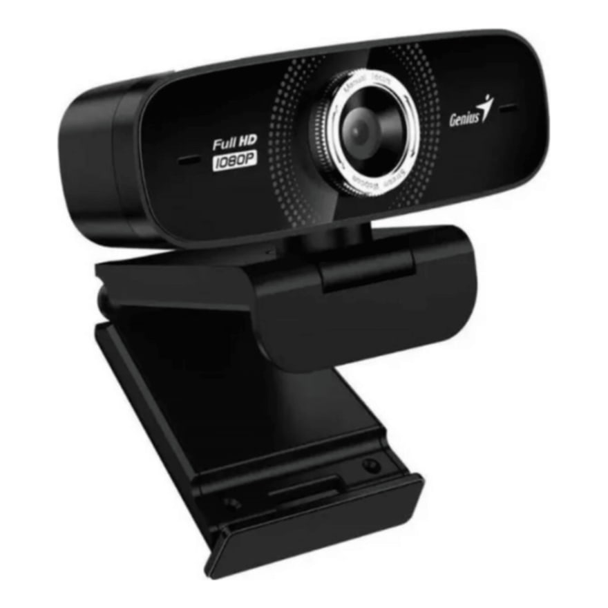 Cámara Genius Facecam 2000X2 FHD 1080P 2m Cmos Mic WIN 10 11 Mac OS 10.10
