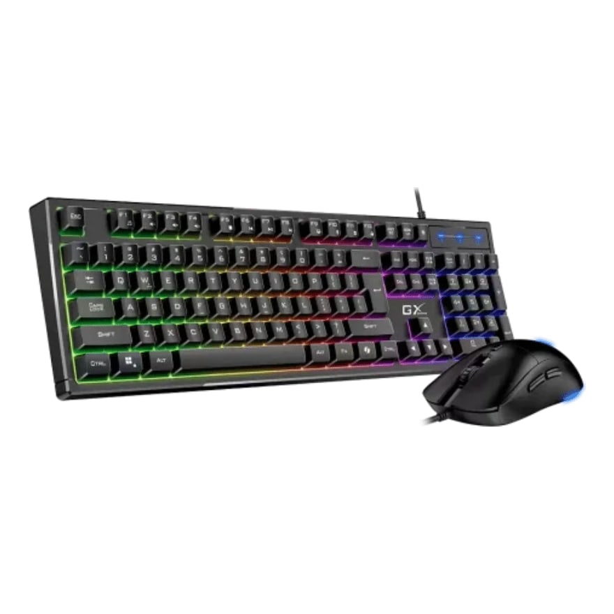 Combo Genius USB Scorpion KM-GX6 Teclado K6 y Mouse X1