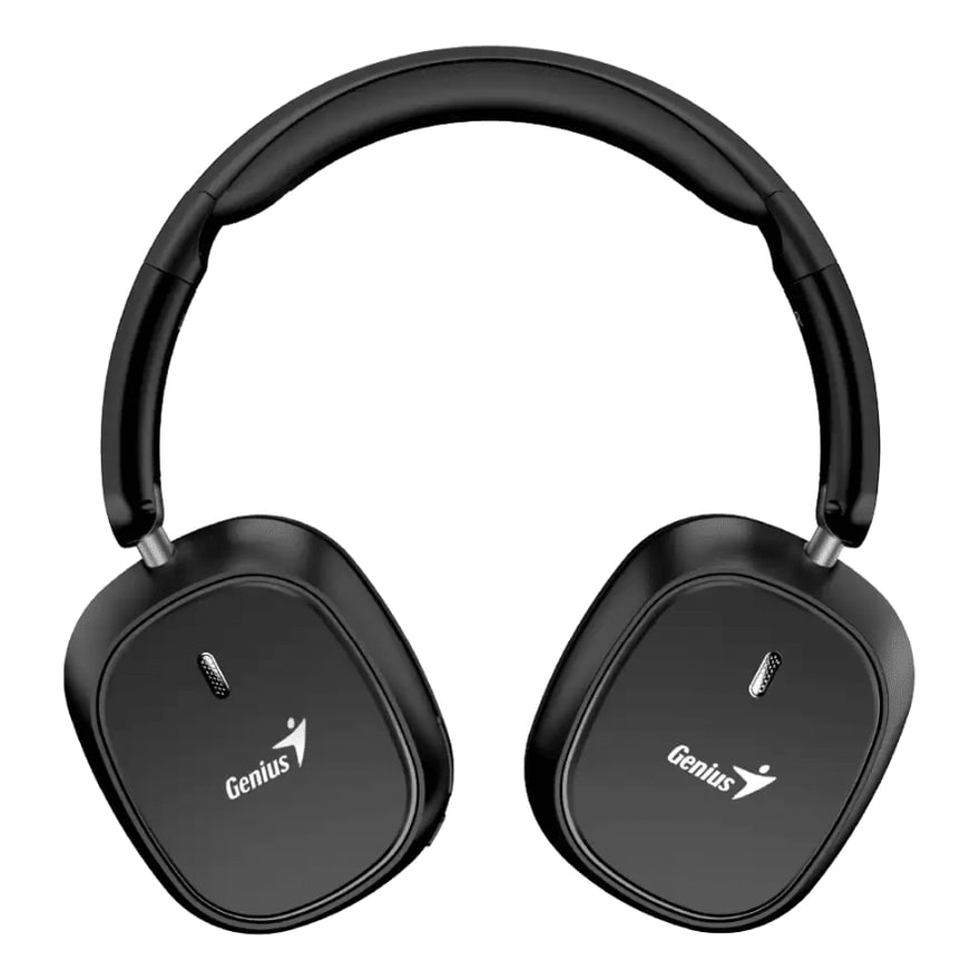 Audífonos Genius Wireless HS-820BT Color Negro Plegable