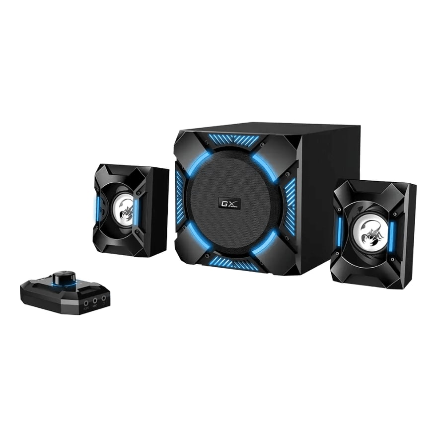 Parlante Genius Gaming SW-G2.1 1200 Potencia Total 36W Rms
