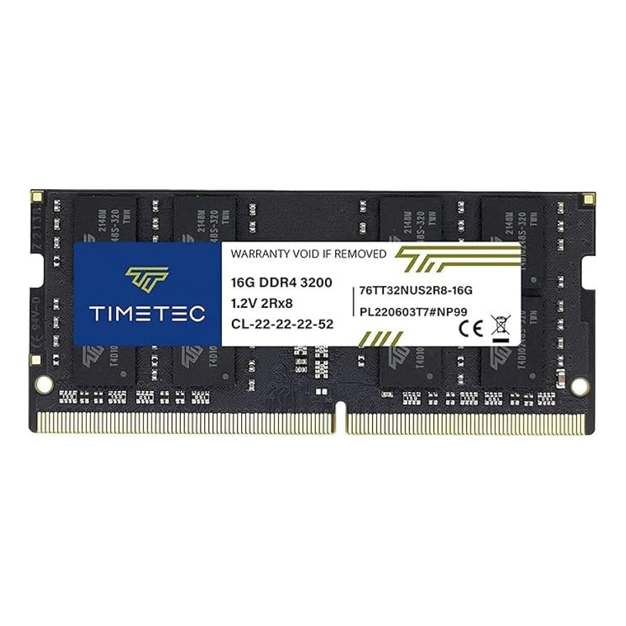Memoria RAM Timetec DDR4 16GB 3200MHz 260PINES Sodimm