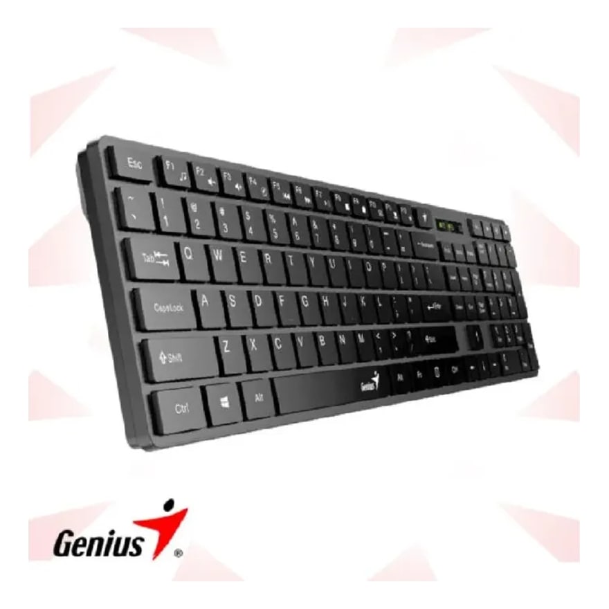 Teclado Genius Slimstar 126 Multimedia Ultradelgado
