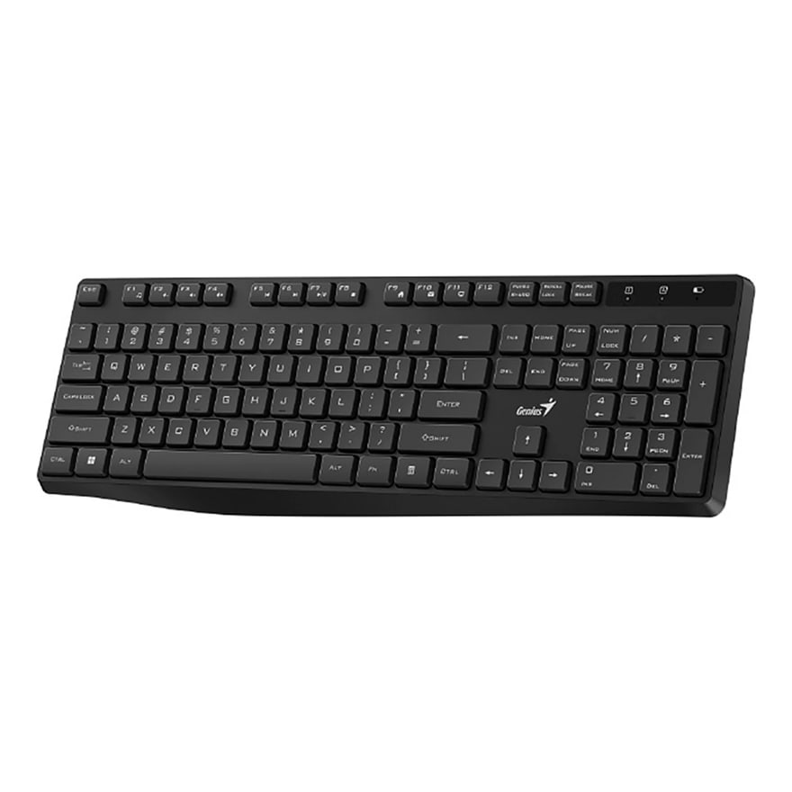 Teclado Genius KB-7200 Negro Wireless RF 2.4GHz