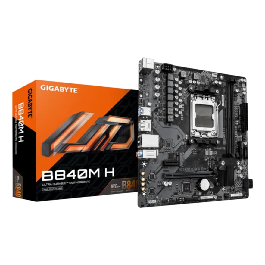 Mainboard Gigabyte B840MH AM5 DDR5 Ryzen 9000 8000 7000 Micro ATX