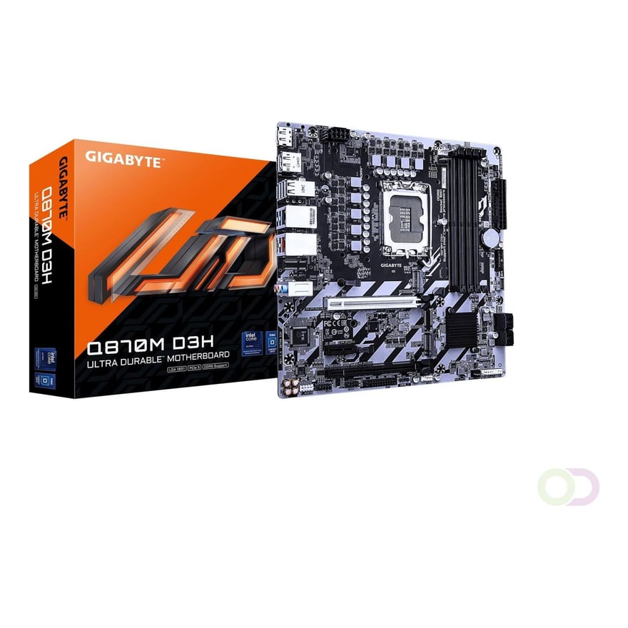 Mainboard Gigabyte Q870M D3H Lga 1851 DDR5 Mico ATX