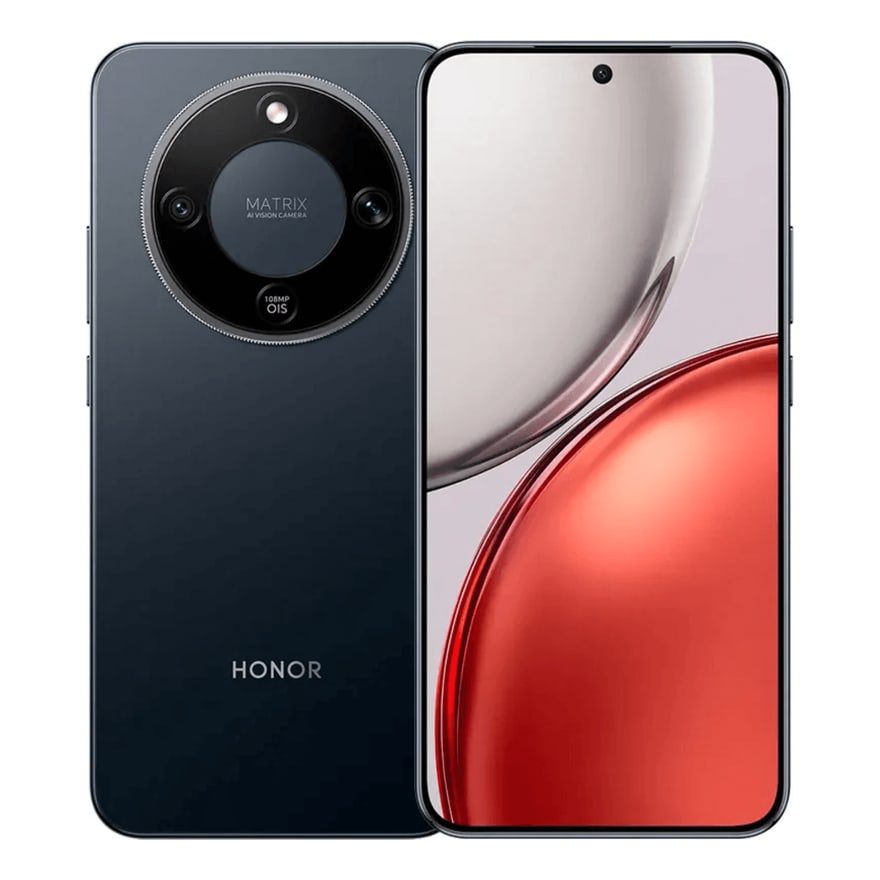 Celular Honor Magic 8 Lite 8GB RAM 256GB Alm 6.79 pulg. 108MP Tras 16MP Front Negro