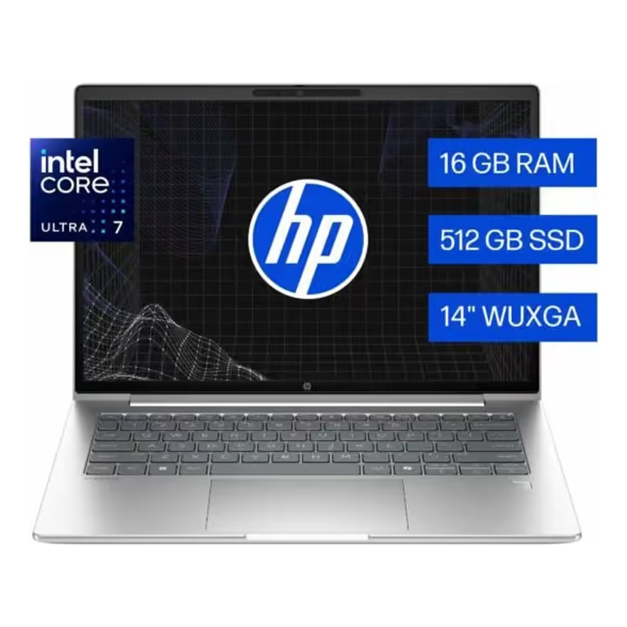 Laptop HP BH8M3LT ProBook 4 G1I 14INCH U7 255U 512GB M.2 SSD 16GB DDR5 5600 W11 Pro 1Y