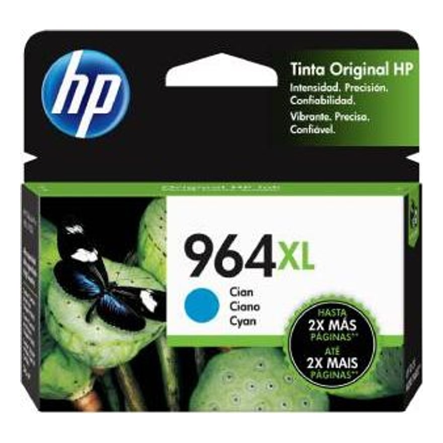 Cartucho HP Cian 964XL 1600 3JA54AL
