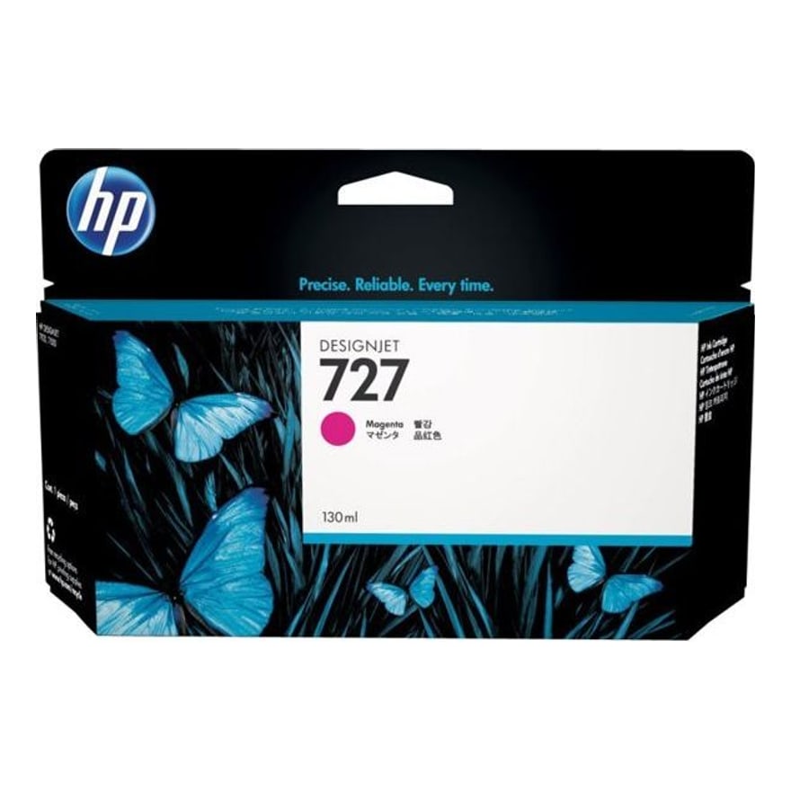 Tinta HP 727 Magenta T1500/T2500/T900 130ml B3P20A