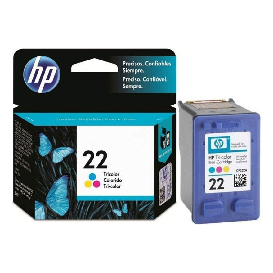 Tinta HP 22 Tri-color 1410 3920 3940 1360