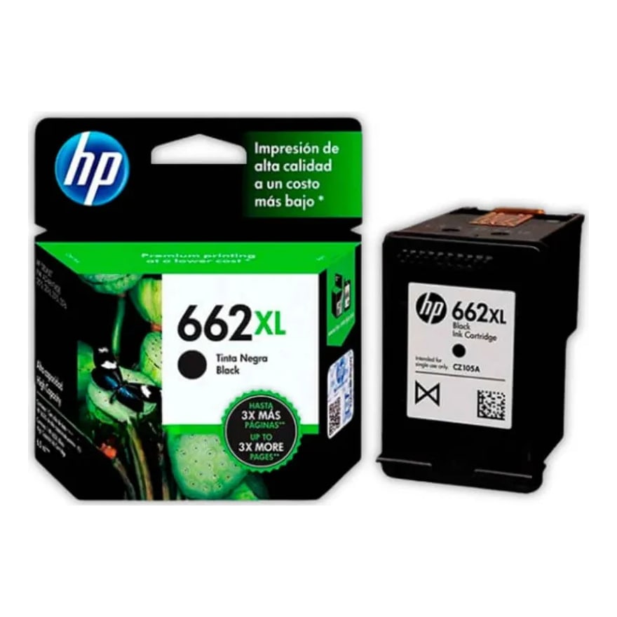 Tinta HP 662XL Negro 2515/3515 360 pág. CZ105AL