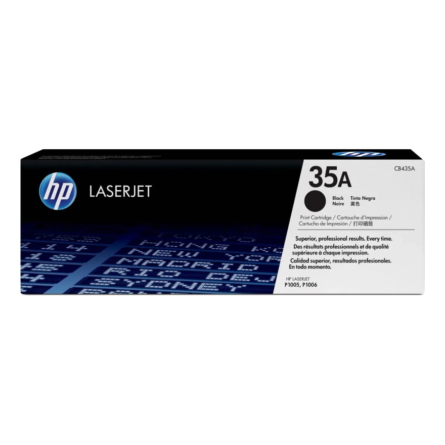 Tóner HP 35A Negro LaserJet 1005/1006 1500 pág. CB435A